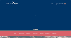 Desktop Screenshot of maritimesuper.com.au